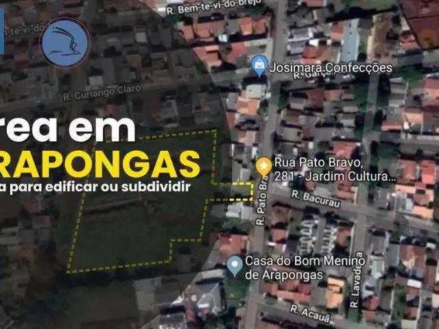 Terreno venda em Região Geográfica Imediata de Londrina, Arapongas