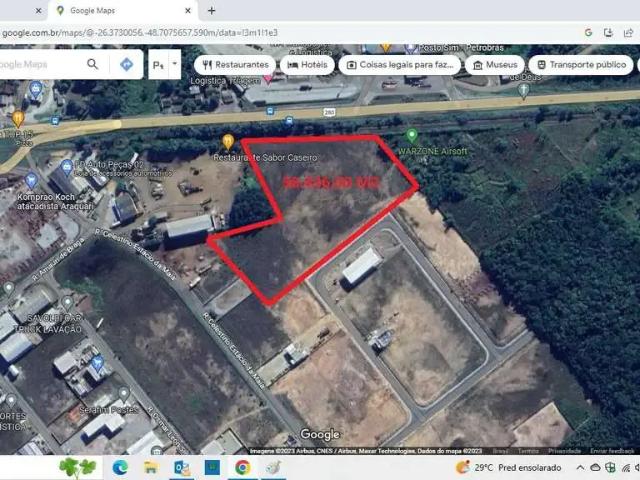 Terreno venda em Região Geográfica Imediata de Joinville, Araquari