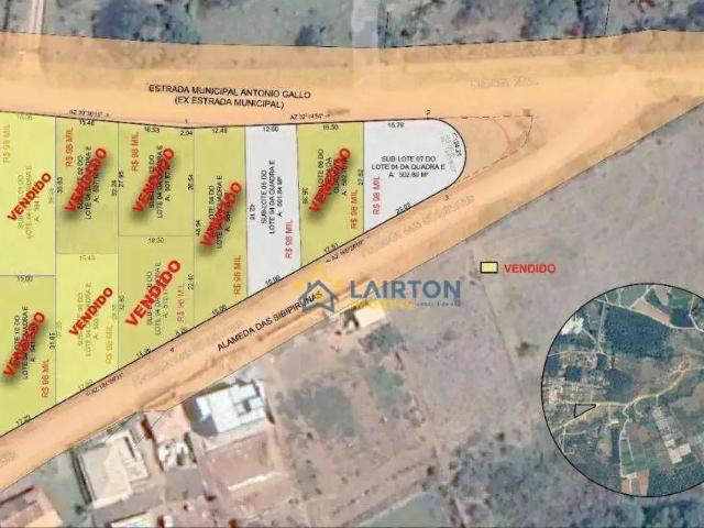 Terreno venda em Região Imediata de Bragança Paulista, Atibaia
