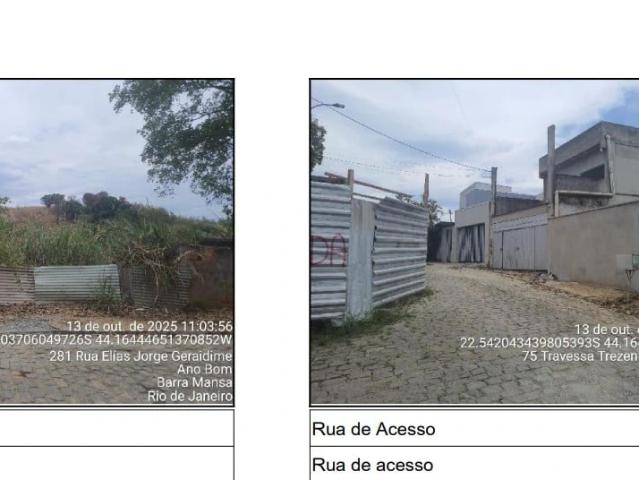 Terreno venda em Região Geográfica Imediata de Volta Redonda-Barra Mansa, Barra Mansa