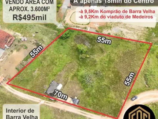 Terreno venda em Região Geográfica Imediata de Itajaí, Barra Velha