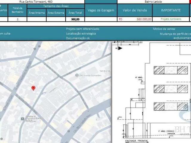 Terreno venda em Belo Horizonte, Região Geográfica Intermediária de Belo Horizonte