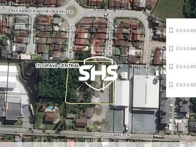 Terreno venda em Itoupava Central, Blumenau