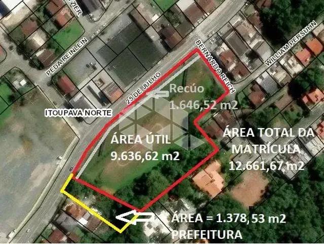 Terreno venda em Região Geográfica Imediata de Blumenau, Blumenau