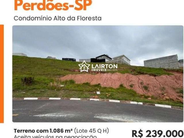 Terreno venda em Bom Jesus dos Perdões, Região Geográfica Intermediária de Campinas