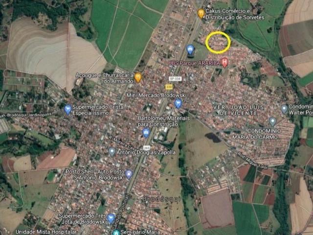 Terreno venda em Brodowski