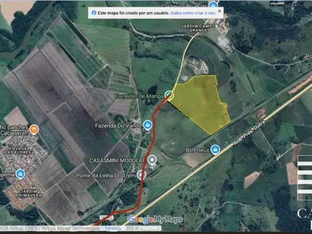 Terreno venda em Caçapava
