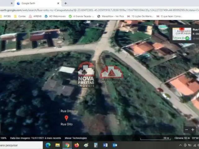 Terreno venda em Região Imediata de Caraguatatuba-Ubatuba-São Sebastião, Região Metropolitana do Vale do Paraíba e Litoral Norte