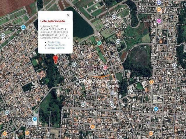 Terreno venda em Região Geográfica Imediata de Cascavel, Cascavel