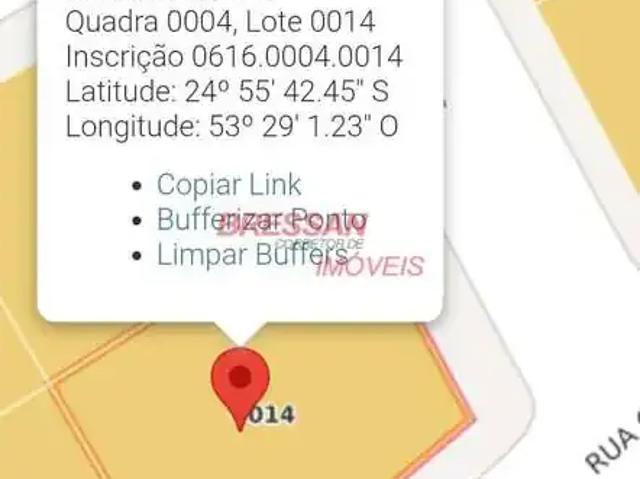 Terreno venda em Região Geográfica Imediata de Cascavel, Cascavel