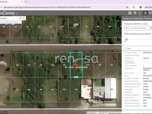Terreno venda em Região Geográfica Imediata de Caxias do Sul, Caxias do Sul