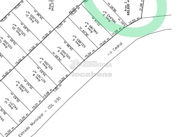 Terreno venda em Cedral, Região Geográfica Intermediária de São José do Rio Preto