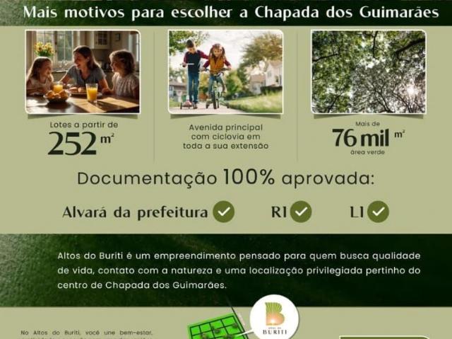 Terreno venda em Chapada dos Guimarães, Região Geográfica Intermediária de Cuiabá