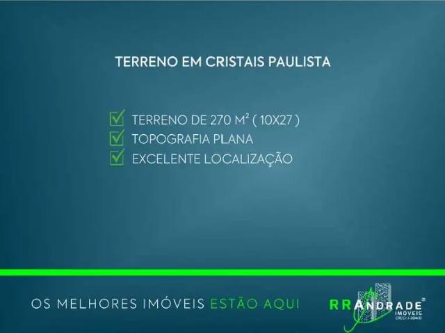 Terreno venda em Cristais Paulista, Região Geográfica Intermediária de Ribeirão Preto