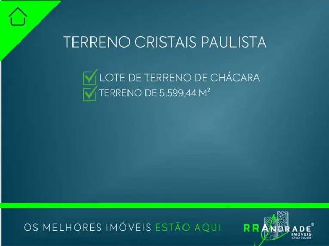 Terreno venda em Cristais Paulista, Região Geográfica Intermediária de Ribeirão Preto