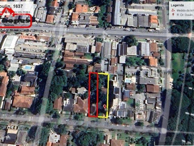 Terreno venda em Hugo Lange, Curitiba