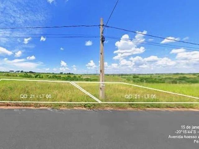 Terreno venda em Residencial Brasitália, Fernandópolis