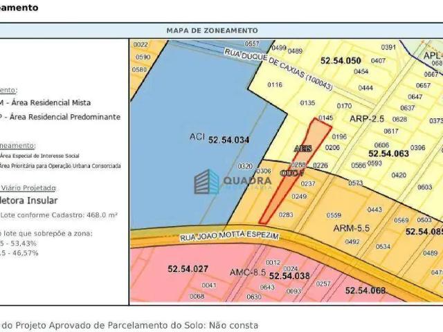Terreno venda em Região Geográfica Imediata de Florianópolis, Desterro