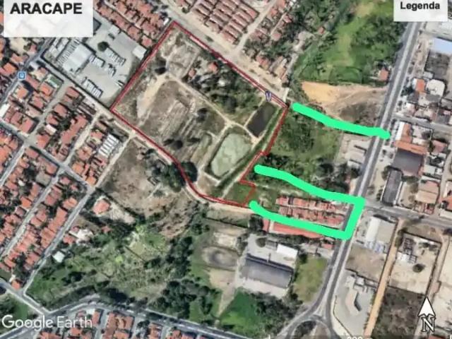 Terreno venda em Fortaleza, Aracapé
