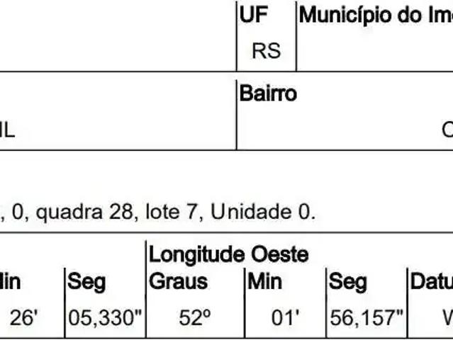 Terreno venda em Região Geográfica Imediata de Marau, Gentil