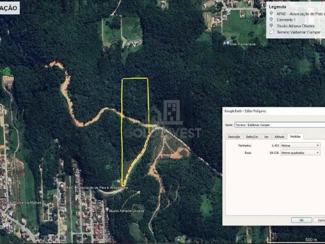 Terreno venda em Região Geográfica Imediata de Brusque, Guabiruba