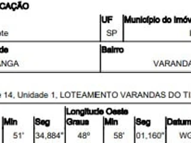Terreno venda em Iacanga