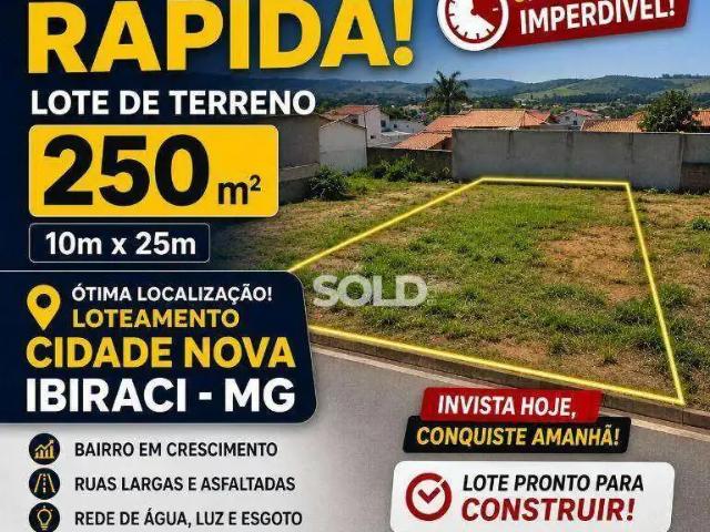Terreno venda em Região Geográfica Imediata de Passos, Ibiraci
