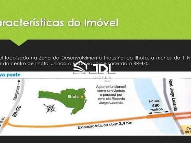 Terreno venda em Região Geográfica Imediata de Blumenau, Ilhota