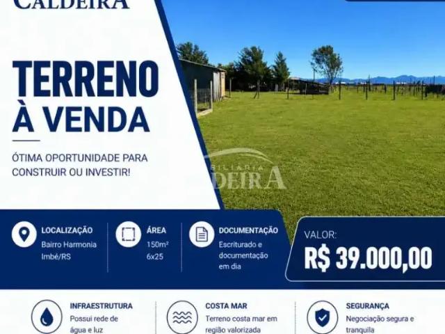 Terreno venda em Região Geográfica Imediata de Tramandaí - Osório, Aglomeração Urbana do Litoral Norte