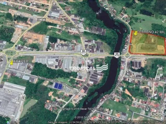 Terreno venda em Região Geográfica Imediata de Blumenau, Indaial