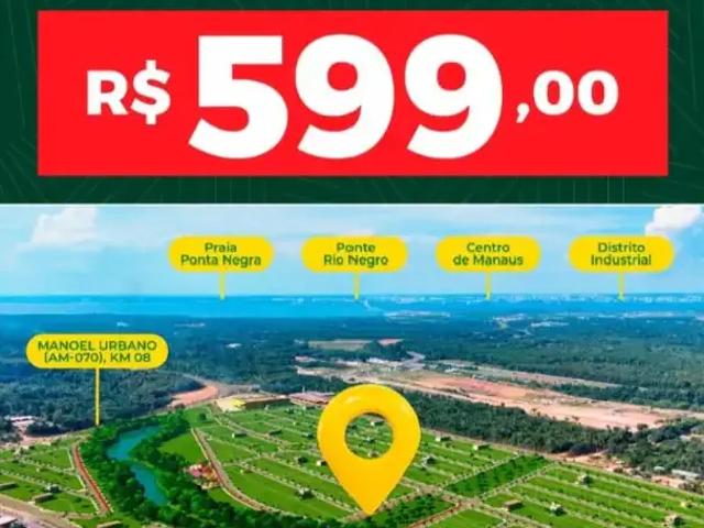 Terreno venda em Região Geográfica Imediata de Manaus, Caapiranga