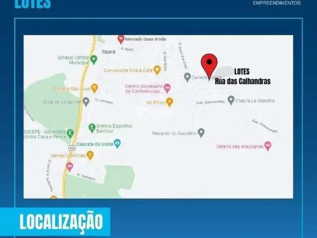 Terreno venda em Região Geográfica Imediata de Santa Maria, Itaara