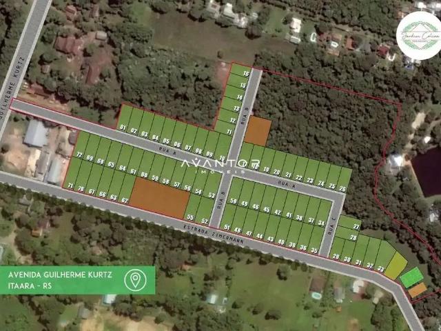 Terreno venda em Centro, Itaara