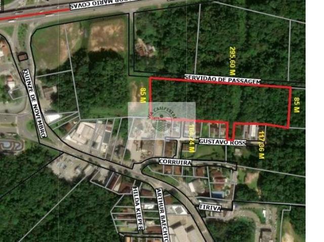 Terreno venda em Região Geográfica Imediata de Joinville, Joinville