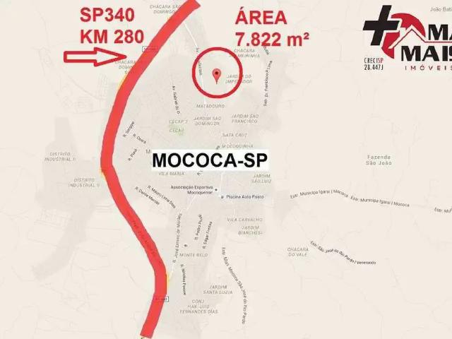 Terreno venda em Mococa