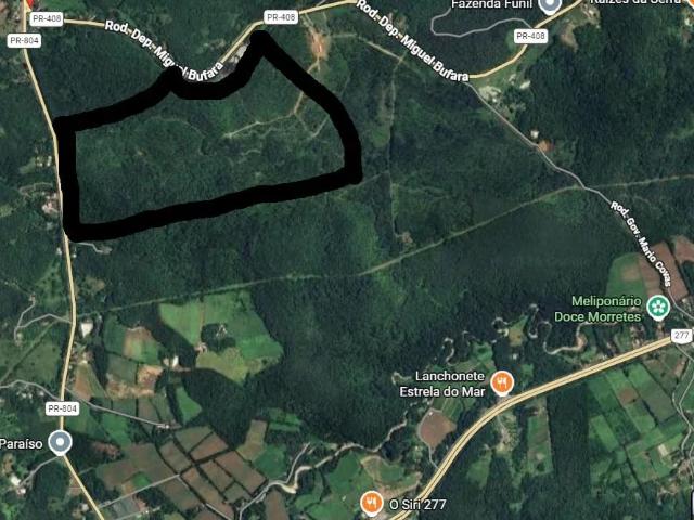 Terreno venda em Barro Branco, Morretes