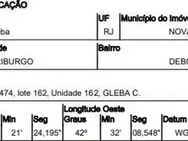 Terreno venda em Região Geográfica Imediata de Nova Friburgo, Nova Friburgo