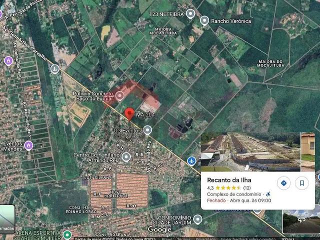 Terreno venda em Região Geográfica Imediata de São Luís, Paço do Lumiar