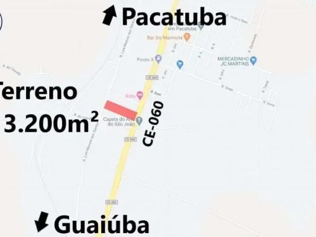 Terreno venda em Região Geográfica Imediata de Fortaleza, Pacatuba