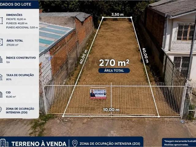 Terreno venda em Passo Fundo