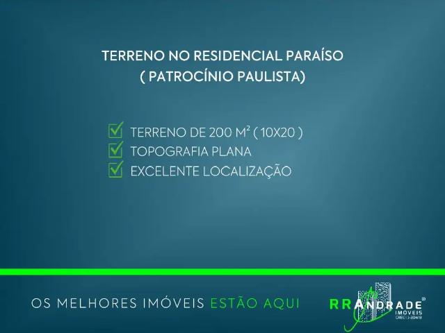 Terreno venda em Região Imediata de Franca, Patrocínio Paulista