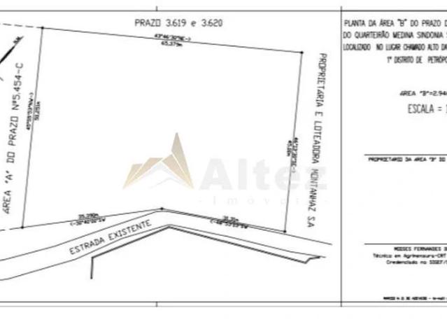 Terreno venda em Petrópolis, Região Geográfica Intermediária de Petrópolis