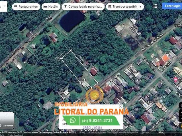 Terreno venda em Pontal do Paraná, Região Geográfica Intermediária de Curitiba
