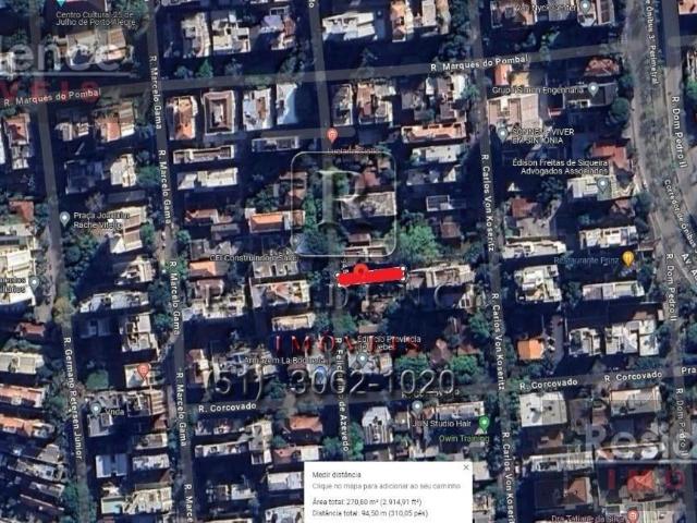 Terreno venda em Auxiliadora, Porto Alegre