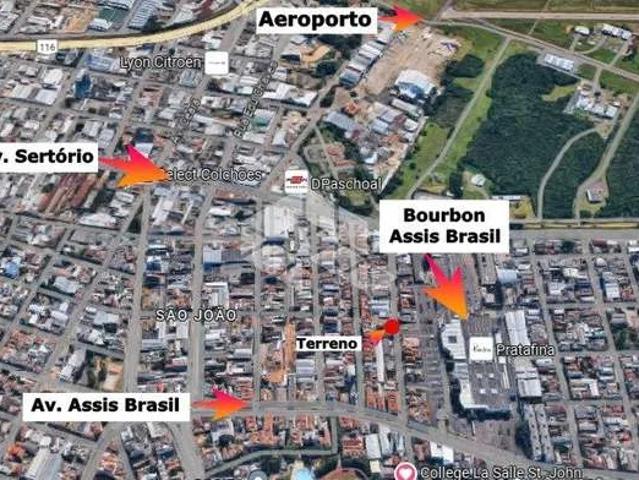 Terreno venda em São João, Porto Alegre