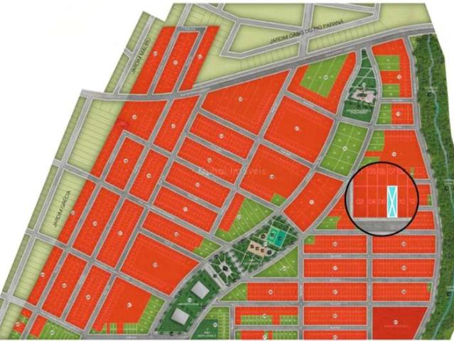 Terreno venda em Condomínio Residencial Águas de Porto Rico, Porto Rico