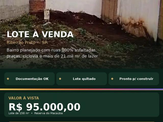 Terreno venda em Região Imediata de Ribeirão Preto, Região Metropolitana de Ribeirão Preto