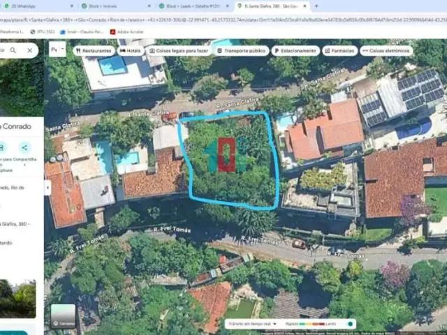 Terreno venda em São Conrado, Rio de Janeiro