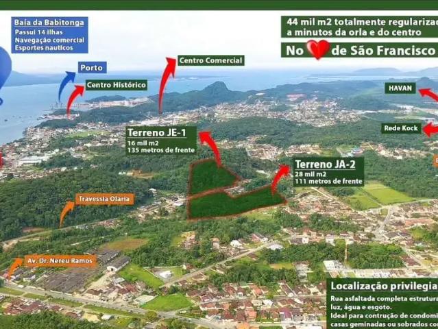 Terreno venda em Região Geográfica Imediata de Joinville, São Francisco do Sul