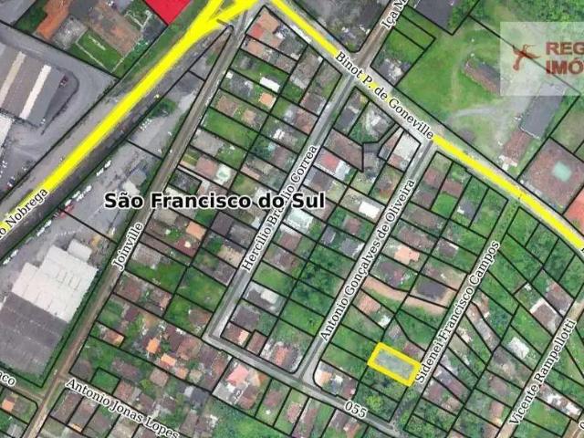 Terreno venda em Região Geográfica Imediata de Joinville, São Francisco do Sul